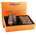 LV Initial Belt & Victorine Wallet