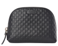Gucci GG Monogram Cosmetic Pouch in Black